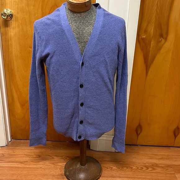 Xray Jeans Sweaters Xray Jeans Knit Mens Cardigan Purple Size Large